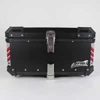 JPAD J-B5 65L Boîte à bagages arrière en aluminium pour moto, étanche, pour rénovation/amélioration