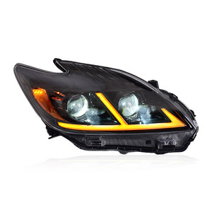 Conjunto de Faros LED para <span class=keywords><strong>Toyota</strong></span> <span class=keywords><strong>Prius</strong></span> 2012-2015, DRL, Lente de Doble Haz, Luz Delantera con Señal de Giro Secuencial - Product Image 5