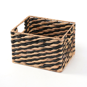Panier <span class=keywords><strong>en</strong></span> <span class=keywords><strong>osier</strong></span>, cubes de rangement pour jouets, livres, vêtements (lot de 3) - Product Image 3