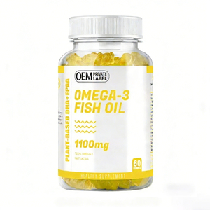 Las ventas transfronterizas de cápsulas de gel blando de vitamina E de aceite de pescado admiten OEM - Product Image 1