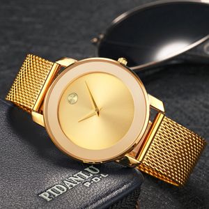 <span class=keywords><strong>Orologio</strong></span> da Uomo MISSFOX in Acciaio Inossidabile, <span class=keywords><strong>Marca</strong></span> Originale, al Quarzo, Ultra-Sottile 10mm, Impermeabile - Product Image 1