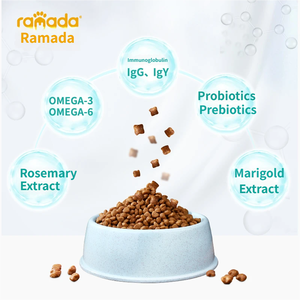 공장 직접 건조 개 사료. 모든 품종을위한 신선한 고기와 채소가 들어간 10kg 양고기 맛 가방. - Product Image 3