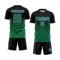 Proveedores de Bangladesh Fabrican Camisetas de Fútbol Personalizadas Sostenibles 100% Poliéster, de Alta Calidad OEM, Manga Corta con Logotipo