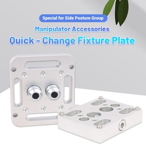 Industrial Robot Accessory CNC 3240 Manual Workholding <b>Clamp</b> Pneumatic Cylinder Easy Installation Push Pull Mount for Gripper - Product Image 6