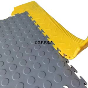 Precio de fábrica, baldosas de PVC entrelazadas, suelos de plástico de alta resistencia - Product Image 3