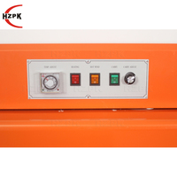HZPK BS-260 Petite machine automatique d'étiquetage et d'emballage de bouteilles en plastique avec tunnel de film thermorétractable en PVC