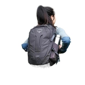 Mochila de Senderismo Osprey Comet 30L, Gran Capacidad, para Viajes al Aire Libre, con Compartimento para Portátil, Unisex, Azul Oscuro - Product Image 5