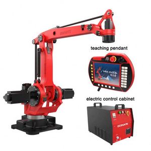 Système robotisé automatique de palettisation, bras de machine à paletter, portée 2400 mm, équipement de palettisation, palettiseur robotisé pour sacs, robot d'emballage, 80 kg - Product Image 5