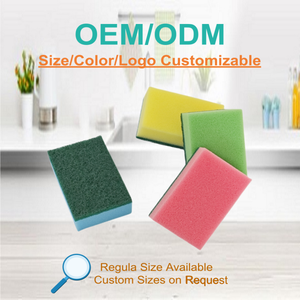 Bọt biển chà rửa hai mặt chất lượng cao dùng cho nhà bếp, phòng tắm, văn phòng. Nhận đặt hàng tùy chỉnh OEM và ODM. - Product Image 2