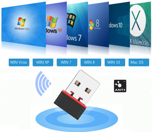 Dongle <span class=keywords><strong>USB</strong></span> Mini <span class=keywords><strong>ANT</strong></span>+ plus efficace pour les applications d'ordinateur de bord de vélo et de fitness - Product Image 6
