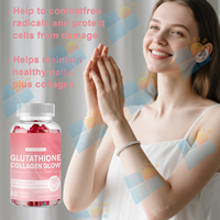 SUNI Factory OEM/ODM Gummies à la vitamine C naturelle, au glutathion et au collagène pour l'éclat de la peau, compléments alimentaires pour l'éclaircissement de la peau