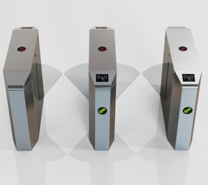 Bán hàng nóng Swing turnstile cổng cho kiểm soát truy cập turnstile tốc độ cổng Flap rào cản - Product Image 5