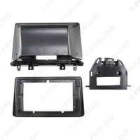 Car Audio 10,1 "Pantalla grande Dash Fascia Panel marco Kit adaptador para JAC Refine S3 (2017) Radio Dash Frame