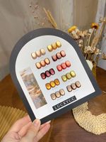 Ensemble de 10 couleurs de vernis à ongles magnétique dynamique effet œil de chat, irisé, pour mariée, rouge caramel Maillard, automne-hiver