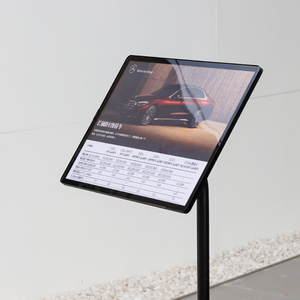 <span class=keywords><strong>ป้าย</strong></span>สเตนเลสสีดำสำหรับใส่เมนู<span class=keywords><strong>ป้าย</strong></span><span class=keywords><strong>แนว</strong></span><span class=keywords><strong>ตั้ง</strong></span>และแนวนอน<span class=keywords><strong>ป้าย</strong></span>แบบตั้งแสดงสินค้าป้ายทางธุรกิจสำหรับร้านค้า - Product Image 3