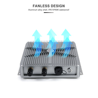 PC industriel OEM, mini PC, IP69k, étanche à l'eau et à la poussière, écran tactile capacitif, PC embarqué avec interface série