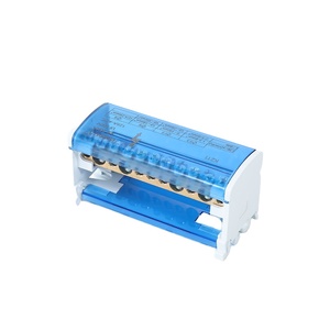 Nouvelle boîte de jonction de type rail de guidage UK211wire splitter zéro bornier deux en vingt out boîte de jonction - Product Image 1