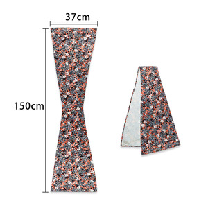 Adult Bib Scarf Floral Pattern Polyester Cotton Fashion Neckwear Women All Seasons - Product Image 3