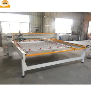 Industrial One Head Frame Quilting Machine For Bedcover Sewing Quilt Machine with automatic lifting head