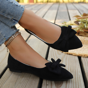 Scarpe basse Casual da donna di nuova tendenza <span class=keywords><strong>ballerine</strong></span> leggere scarpe da ballo con papillon <span class=keywords><strong>comode</strong></span> per fare la spesa quotidiana - Product Image 5