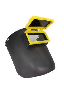 Máscara de soldadura ventilada vista grande abatible hacia arriba protección personal con accesorios de casco de soldadura máscara <span class=keywords><strong>facial</strong></span> completa de alta calidad - Product Image 3