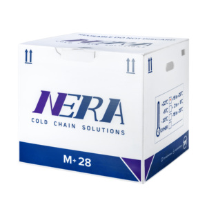 NERA Custom 28L VIP + PCM Hybrid Medical Cooler Pharma-Grade Cold Chain Carrier Box para vacunas y muestras biológicas a prueba de olores - Product Image 1