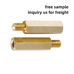 M2 M2.5 M3 M4 M5 M6 macho a rosca hembra distancia tornillo Pilar perno PCB hexagonal latón separador espaciador - Product Image 6