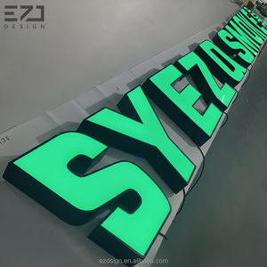 Insegna Luminosa Personalizzata con <span class=keywords><strong>Font</strong></span>, Logo per Esterni, Segnaletica Resistente alle Intemperie per Branding di Negozi, a Risparmio Energetico e di Lunga Durata - Product Image 2