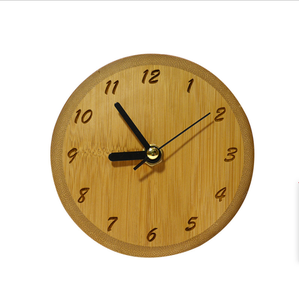 Home Decor Gift Modern <strong>Desk</strong> Table Bamboo Wooden Needle Time Alarm <strong>Clock</strong> - Product Image 2