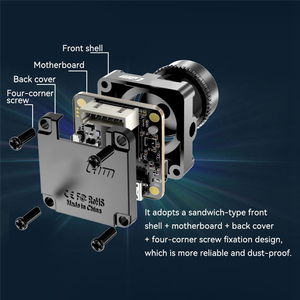 RunCam Robin <span class=keywords><strong>3</strong></span> fotocamera a buon mercato 5.3g 1200TVL 1/<span class=keywords><strong>3</strong></span> "sensore di schermo CMOS rapporto 4:<span class=keywords><strong>3</strong></span> PAL/NTSC DC 5-23V per RC FPV Racing Drone Quadcopter - Product Image 5