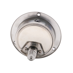 Manomètre à fond ouvert de 63 mm rempli de glycérine avec fenêtre en acier inoxydable et en polycarbonate - Product Image 2