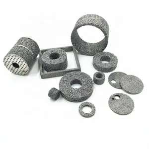 Compressed Knitted Wire Mesh with Customizable Size for Airbag Filters Elements