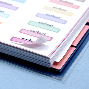 Échantillon Gratuit - Impression Personnalisée de Carnets de Planification Hebdomadaire et Quotidienne A4 A5 avec Spirale Dorée 2024-2025 - Product Image 3