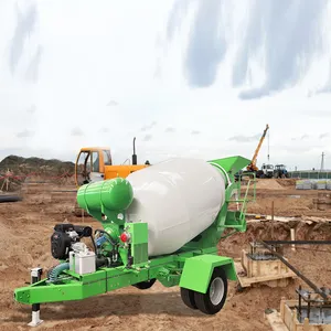 Electric Diesel Petrol Drum Cement Mixer Tank Dry Mortar Mixer Concrete Mixing
