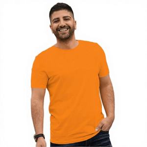 Camiseta Deportiva Unisex de Manga Corta 100% Algodón con Estampado Personalizado, Cuello Bordado con Patrón Sólido, Estilo Urbano, Promociones en Blanco - Product Image 2