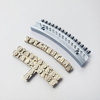 Tampon personnalisé en laiton et cuivre pour marquage à chaud, tampon de date pour pneus, logo personnalisé pour cuir, tampons pour gâteaux