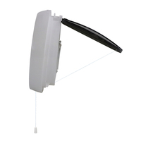 Ventilateur d'extraction mural électrique silencieux pour cuisine, extracteur d'air à 5 pales en plastique, roulement à bille, OEM ODM 100% cuivre