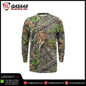 2025 Custom New Design Hunting Full Sleeve Camo-Outdoor Shooting-Jungles Printings T Shirts For Men - Product Image 2