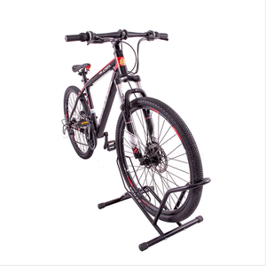 Support de stationnement pour vélo autoportant, nouveau design pour enfants/vélos de route/VTT, support en acier portable pour garage et rangement en appartement - Product Image 4
