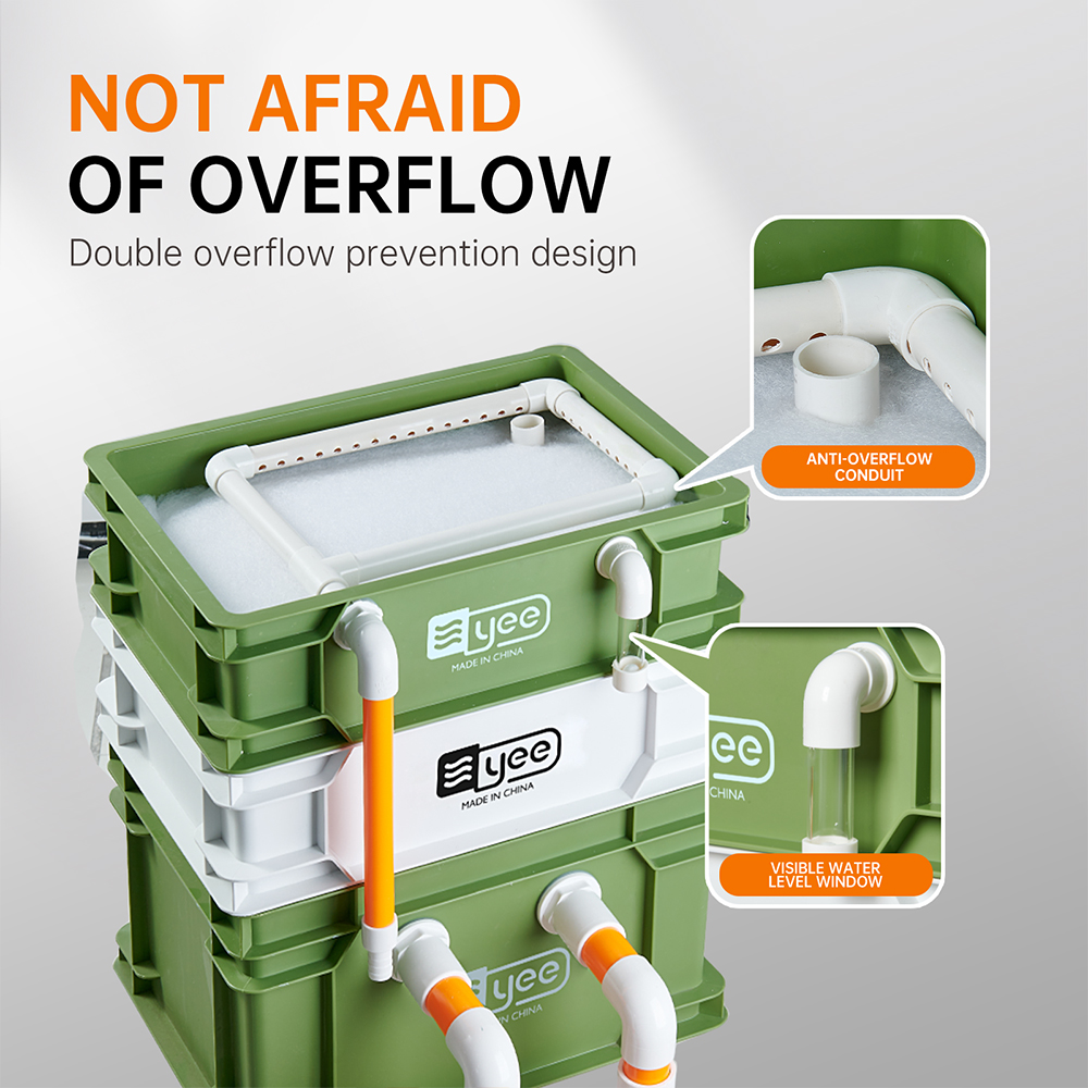 YEE超サイレント大型水槽魚池フィルター水族館外部フィルターろ過