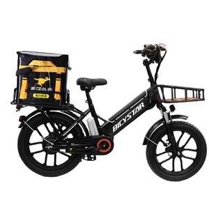 Bicicleta eléctrica de carga para Ciudad, nuevo diseño, <span class=keywords><strong>2022</strong></span>, batería para bicicleta de montaña, 48v, 20 pulgadas, 350w, en venta - Product Image 3