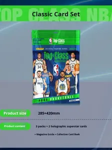 Album de collection de cartes Panini Top Class Basketball <span class=keywords><strong>NBA</strong></span> League Star James <span class=keywords><strong>Jordan</strong></span> en cuir véritable, boîte mystère - Product Image 4