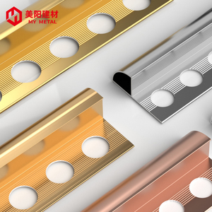 Bán Sỉ Tường Viền Gạch <span class=keywords><strong>Trim</strong></span> Hồ Sơ Quý Vòng Hình Dạng Góc 10Mm Nhôm Gốm Gạch Viền <span class=keywords><strong>Trim</strong></span> - Product Image 3