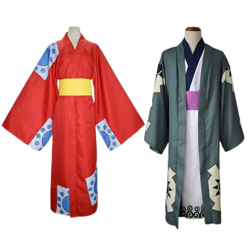 उच्च गुणवत्ता Cosplay Luffy के Roronoa जोरो कोट वयस्क मोबाइल फोनों के लिए पोशाक बरसती बागे किमोनो Haori