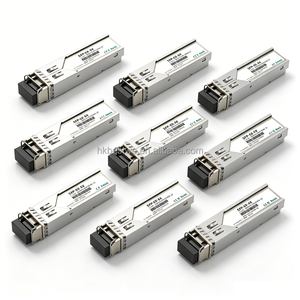 โมดูลตัวรับส่งสัญญาณใยแก้วนำแสง LC ดูเพล็กซ์มัลติโหมด1.25Gbps 850nm 550M SFP - Product Image 1