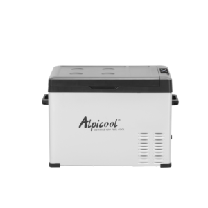 C40 <span class=keywords><strong>40L</strong></span> Mini Voiture Réfrigérateur <span class=keywords><strong>Alpicool</strong></span> Boîtier Métallique DC 12/24V/AC100-240V Portable Réfrigérateur Voyage Congélateur - Product Image 2