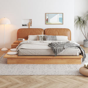 <span class=keywords><strong>Lit</strong></span> table de <span class=keywords><strong>Style</strong></span> japonais Tatami, tapisserie en bois au Design moderne, <span class=keywords><strong>lit</strong></span> Double et King Size - Product Image 3