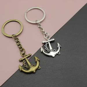 Llavero Vintage de recuerdo con logotipo personalizado de alta calidad, llavero de <span class=keywords><strong>ancla</strong></span> de bronce PIRÁMIDE de fundición, buen Stock - Product Image 1