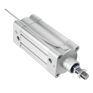 Cilindro neumático estándar DDPC ISO con potenciómetro lineal para equipos de automatización industrial - Product Image 2
