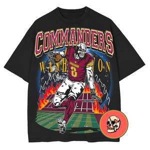 Vente en gros de t-shirts <span class=keywords><strong>Gelan</strong></span> lavés à l'acide en détresse Streetwear Hip Hop 100% coton t-shirts avec logo personnaliser surdimensionné Vintage - Product Image 2